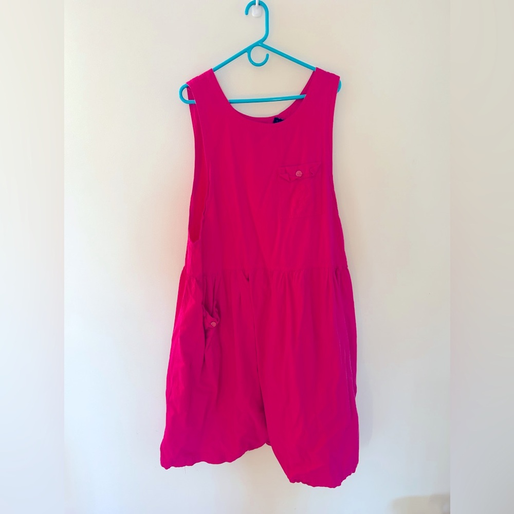 Vintage 80s Bright Pink Jumper